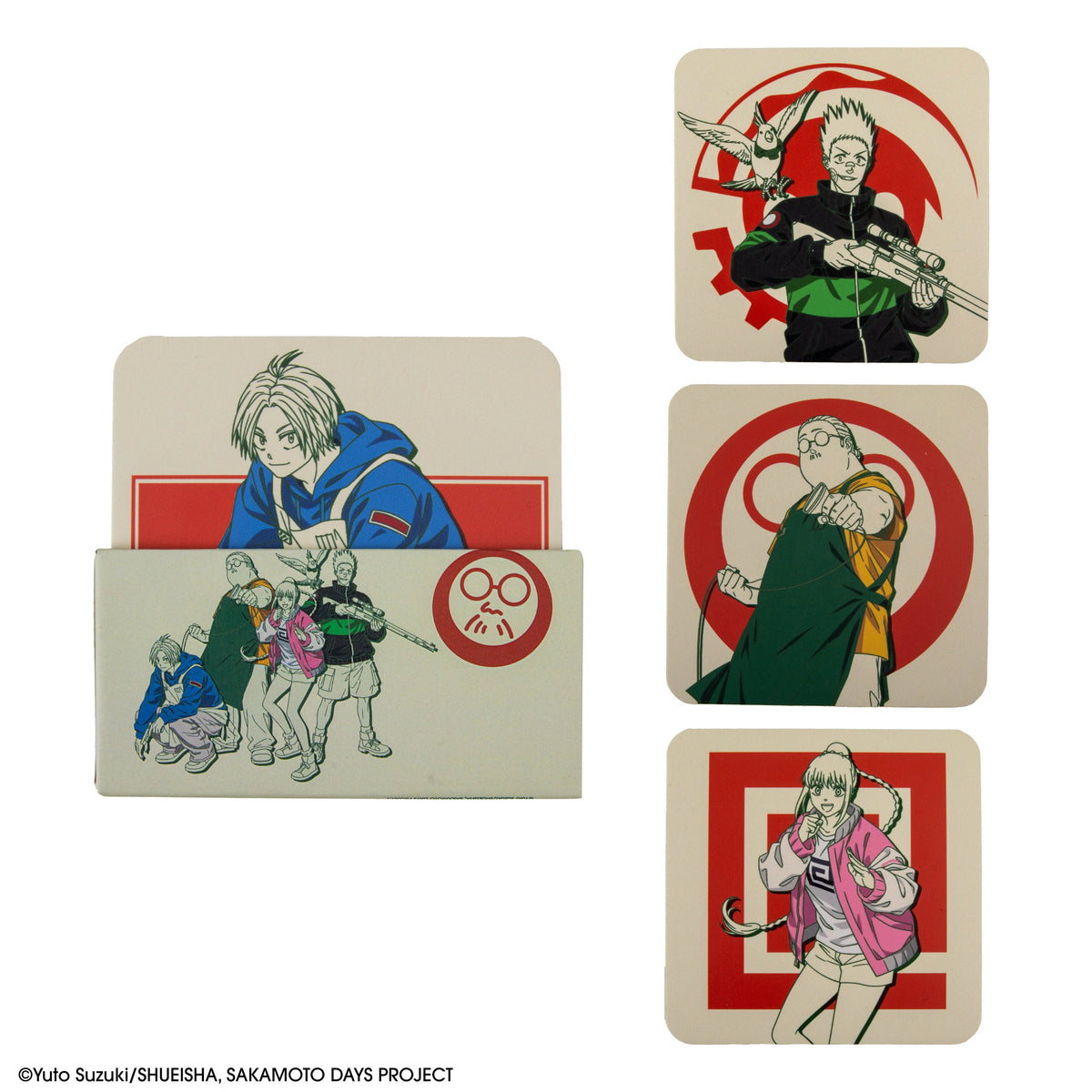 Set of 4 Coasters at Sakamoto's