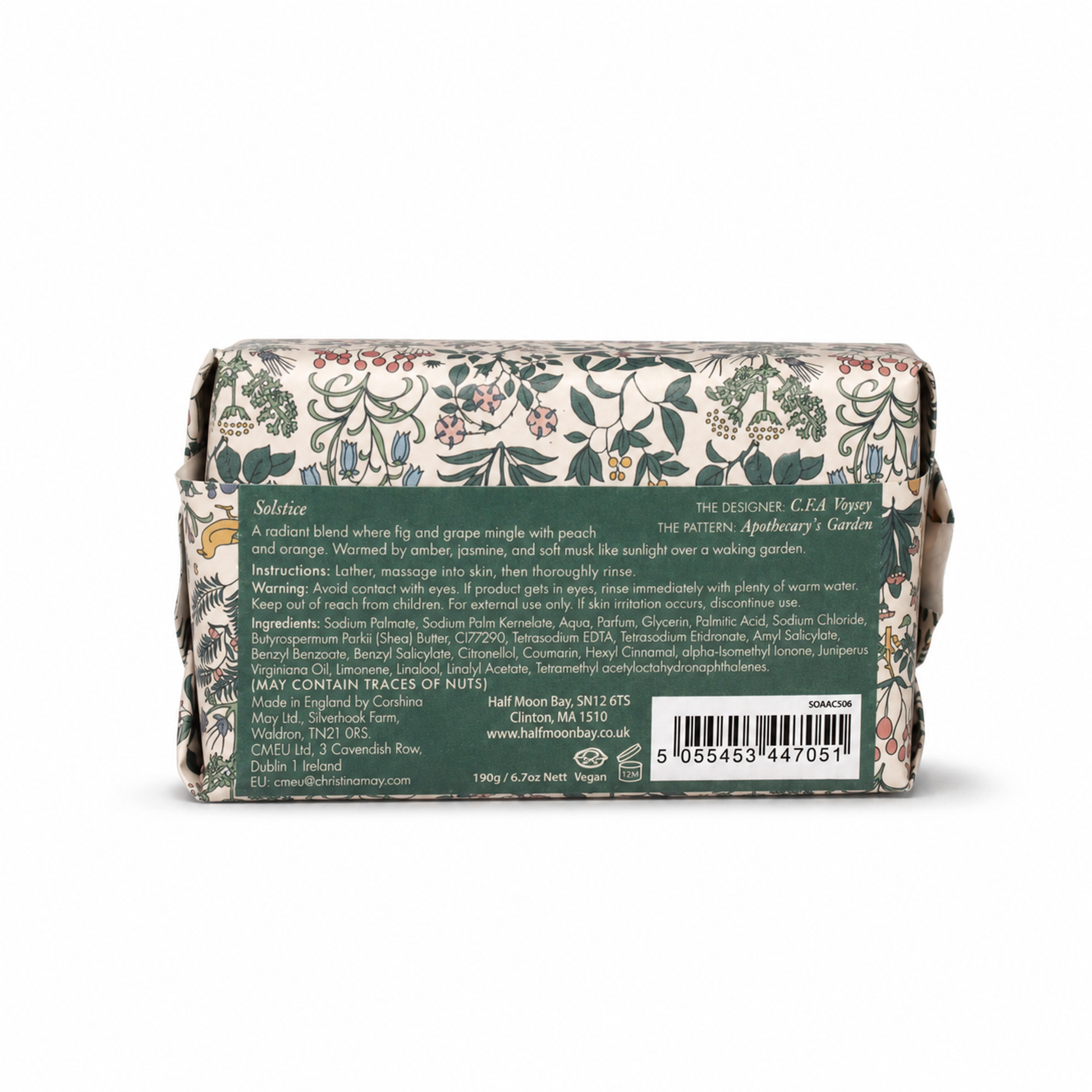 Savon ACS - Voysey Apothecary's Garden 190 g