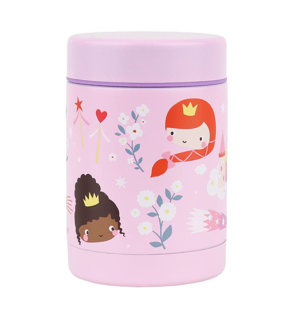 Pot alimentaire isotherme en inox - Princesses