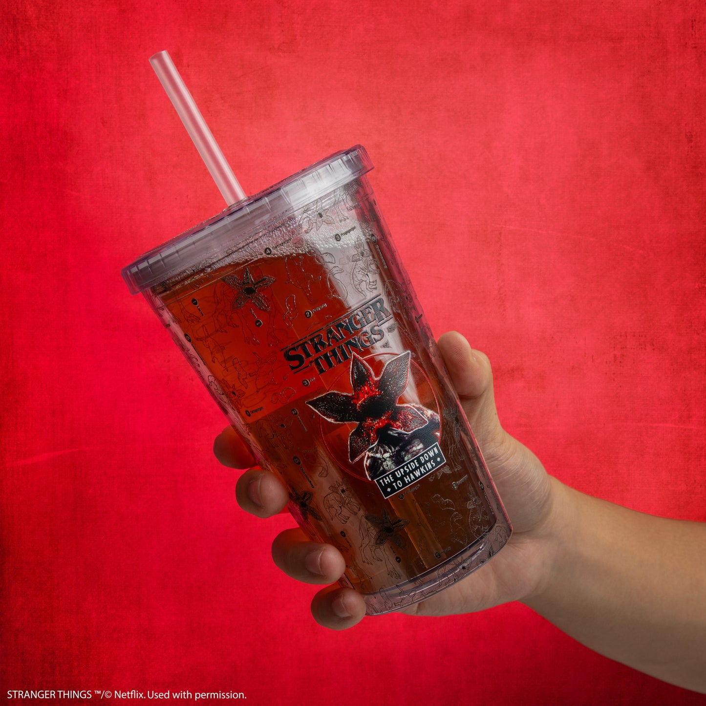 Gobelet Tumbler Démogorgon