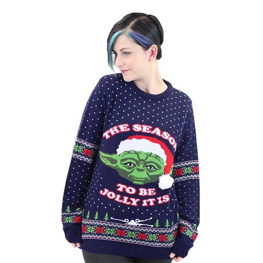Maglione di Natale Yoda