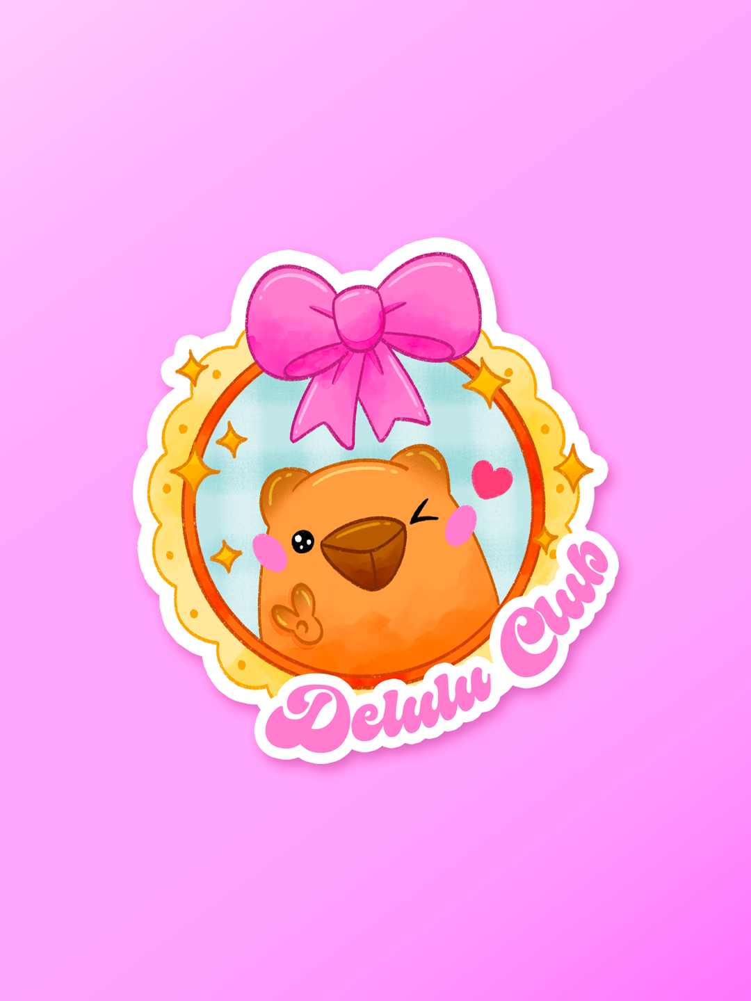 Delulu Club | Sticker