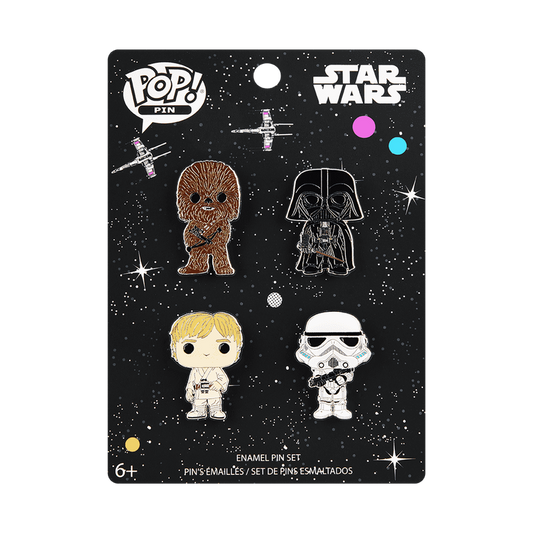 Pop! Pin Star Wars 4-Pack