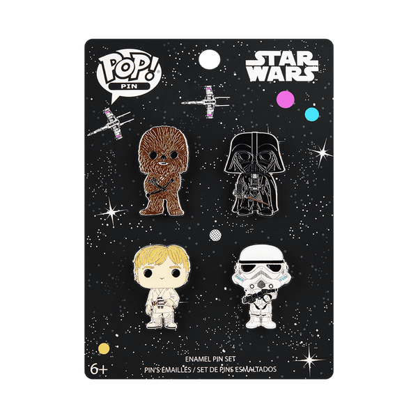 Funko Pop! Pin Star Wars 4-Pack