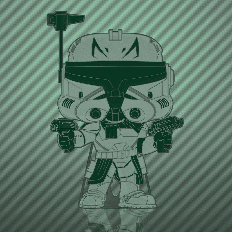 Pop! Pin Captain Rex (Glow) 