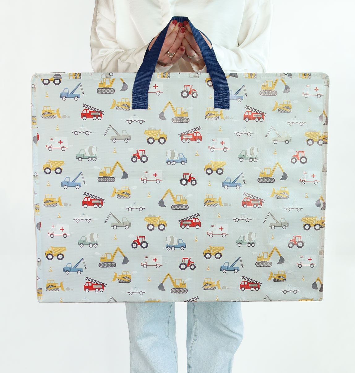 Grand sac de rangement XL - Véhicules – vue 2 – A Little Lovely Company