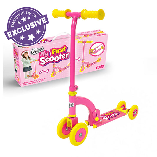 MY FIRST PINK SCOOTER