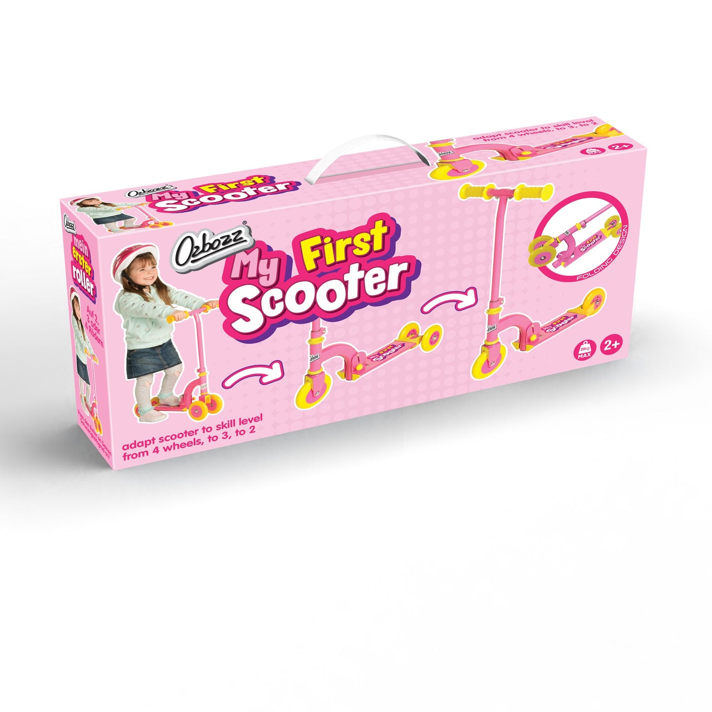 MON PREMIER SCOOTER ROSE