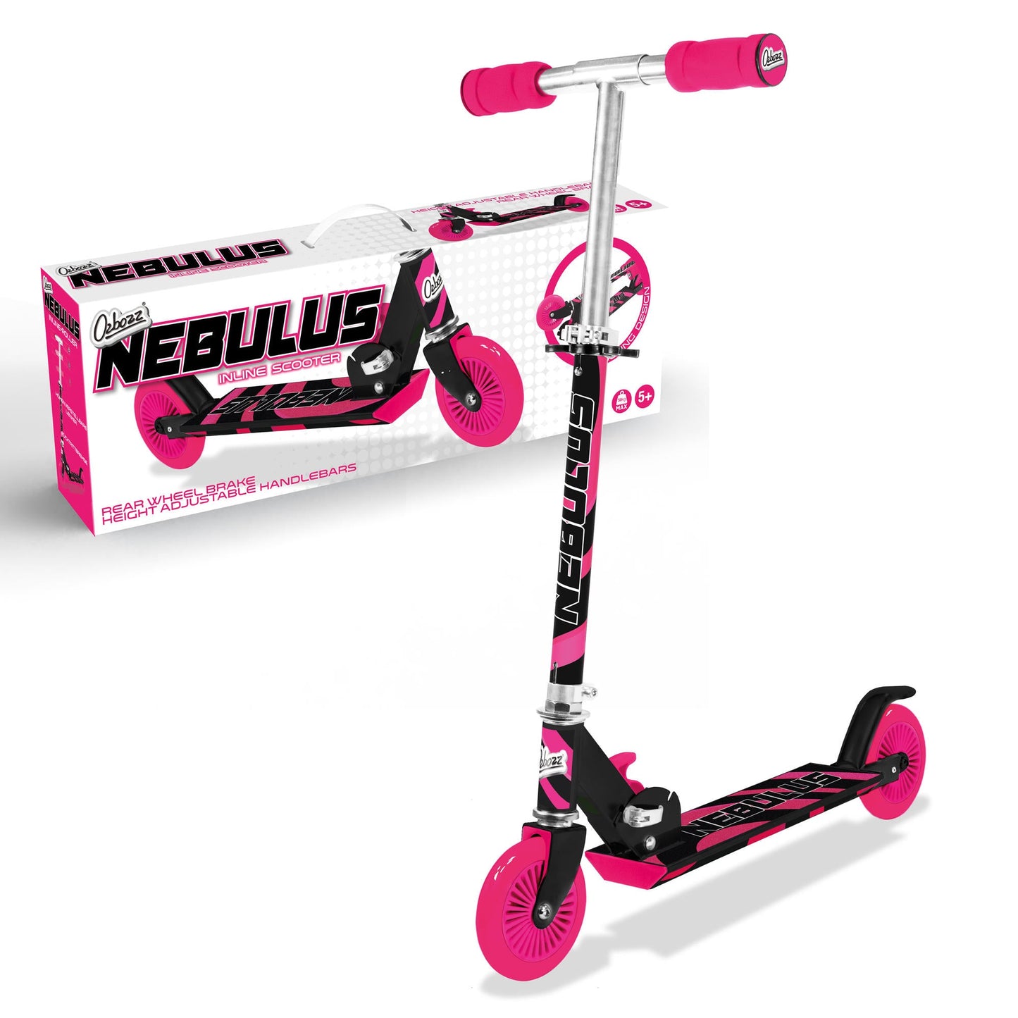 SCOOTER NEBULUS NOIR - ROSE