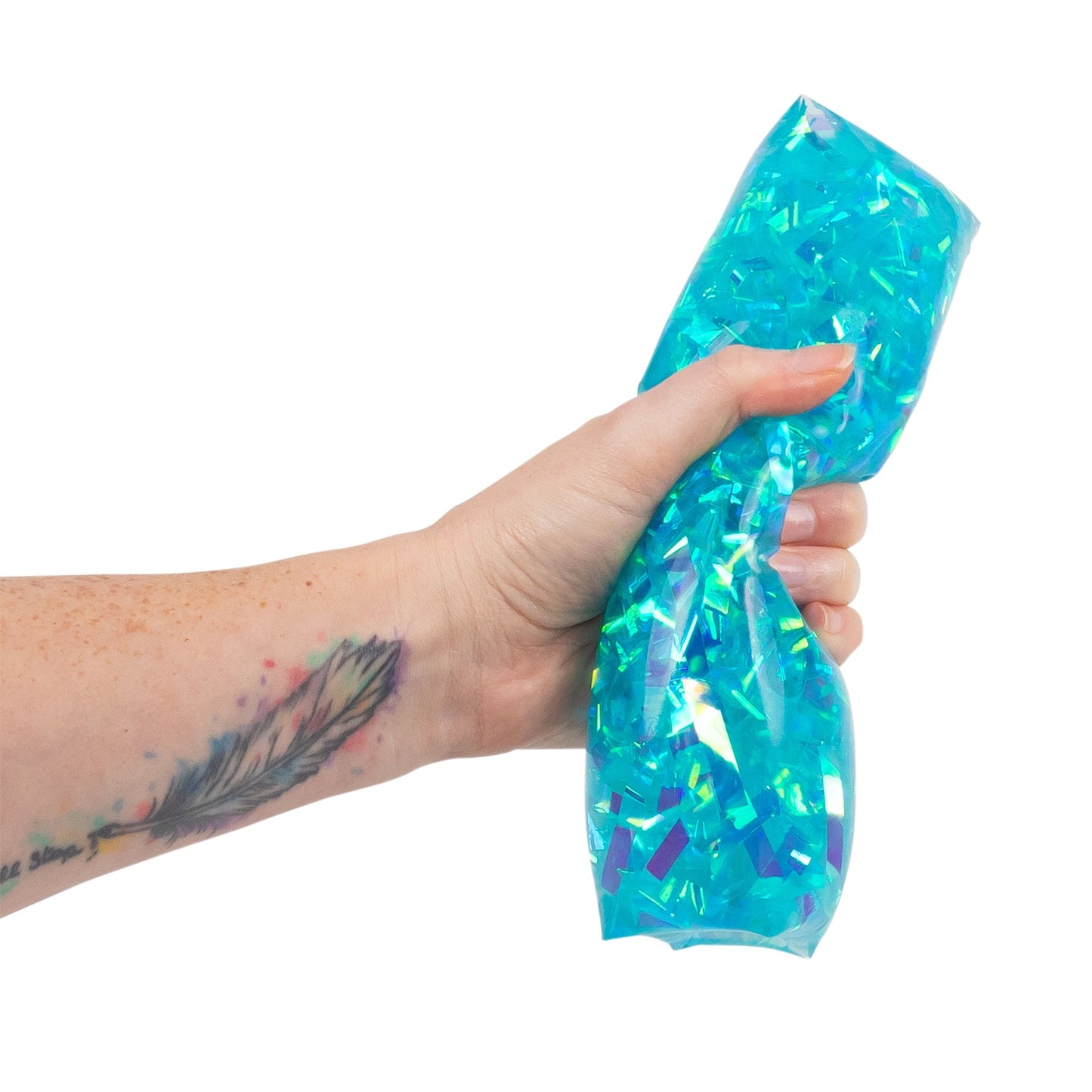 Stir and sparkle the water