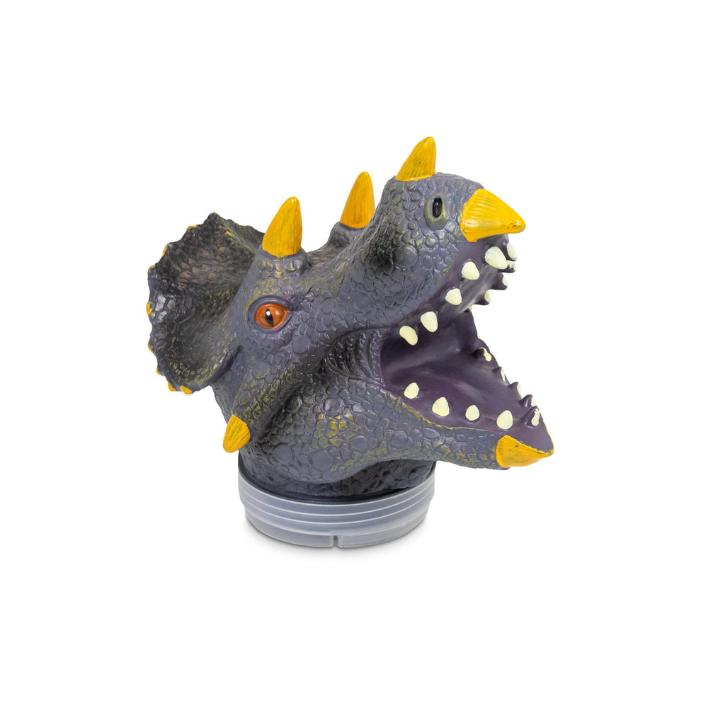Tête de Tricératops avec 12 Figurines – Petit Format