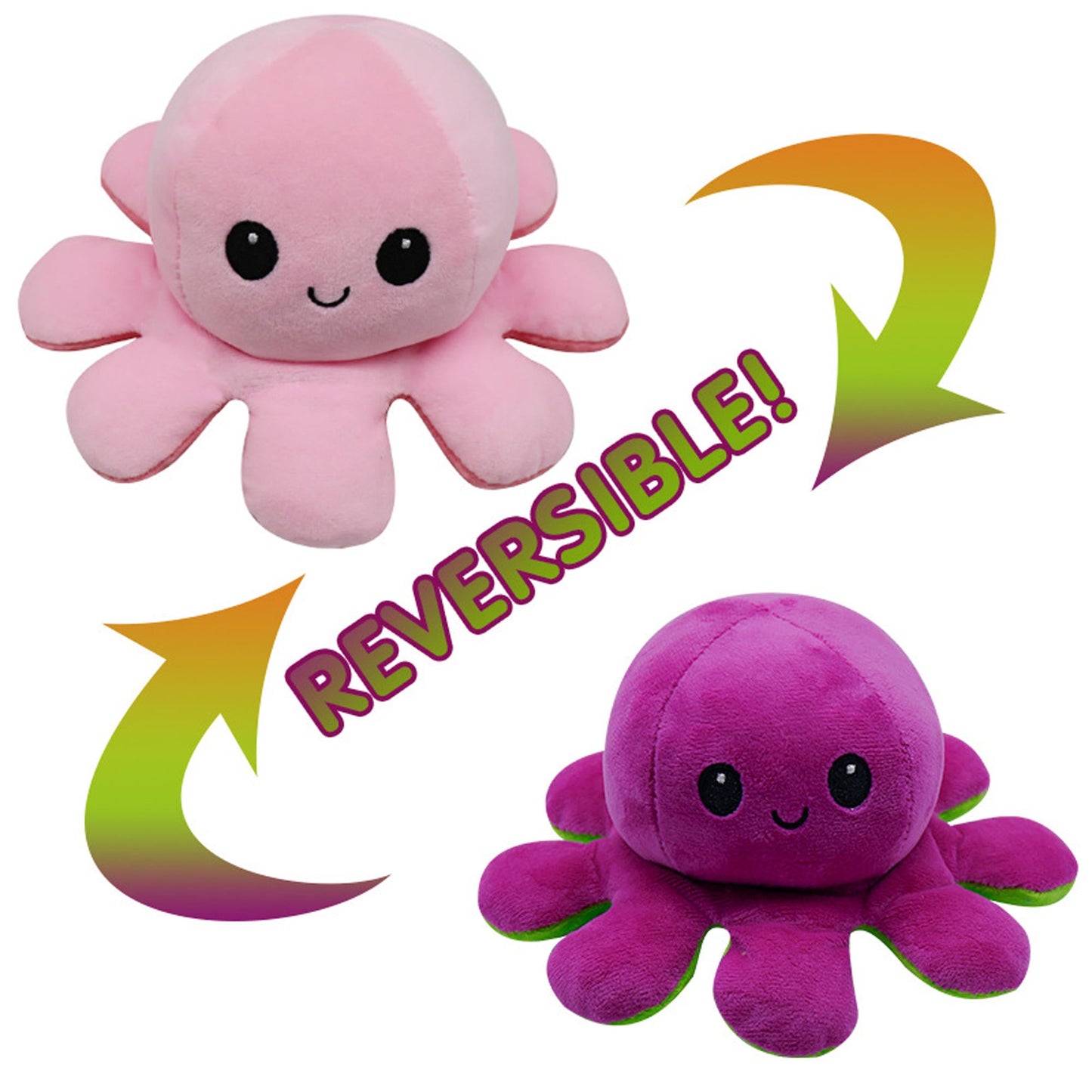 PIEUVRE EN PELUCHE RÉVERSIBLE