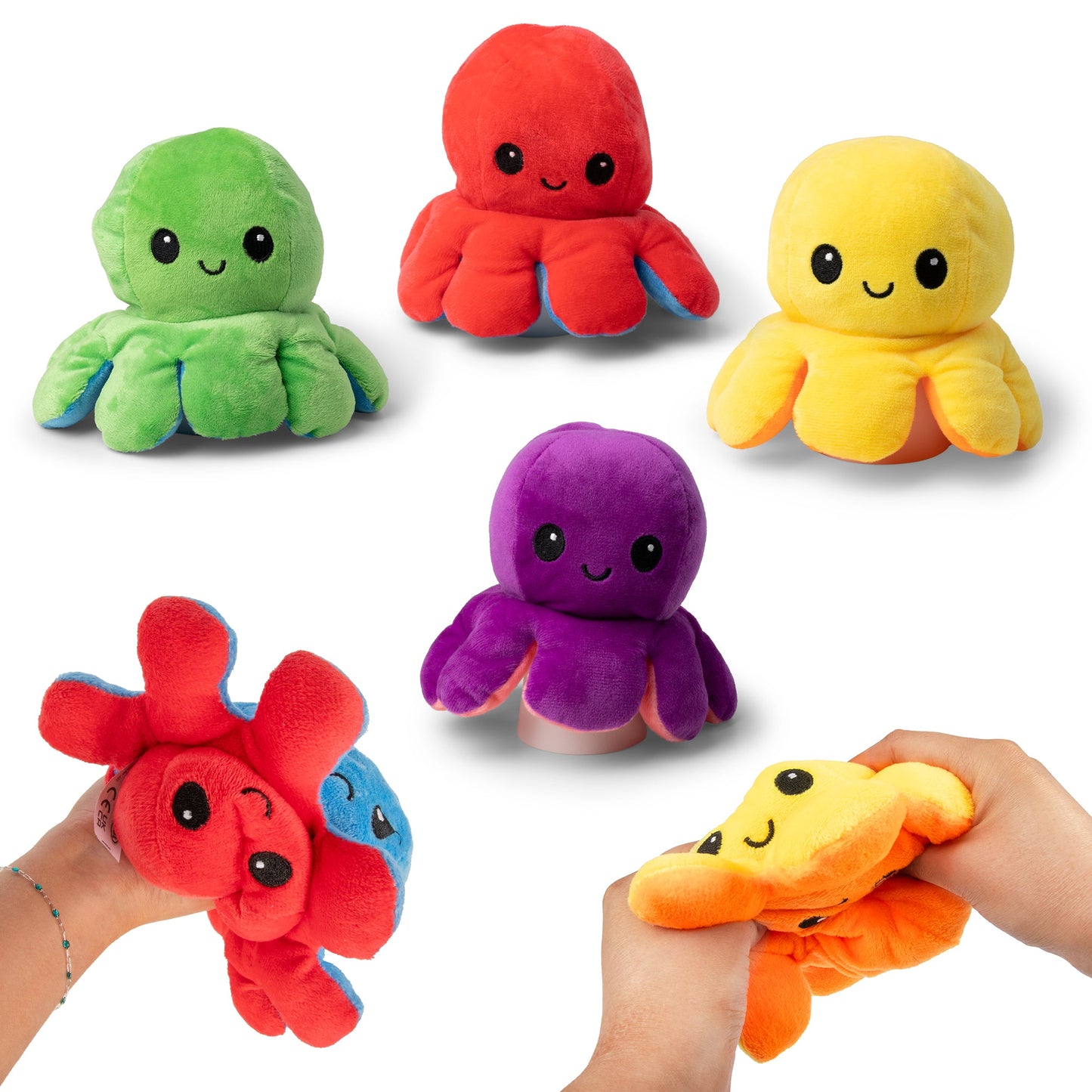 PIEUVRE EN PELUCHE RÉVERSIBLE
