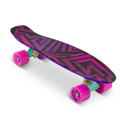 22-INCH PLASTIC SKATEBOARD MIRROR GRAPHIC