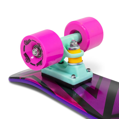 22-INCH PLASTIC SKATEBOARD MIRROR GRAPHIC