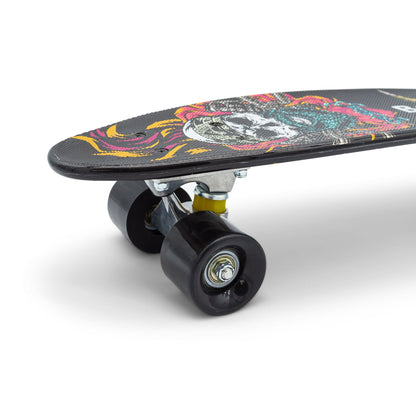 22-INCH PLASTIC SKATEBOARD MIRROR GRAPHIC