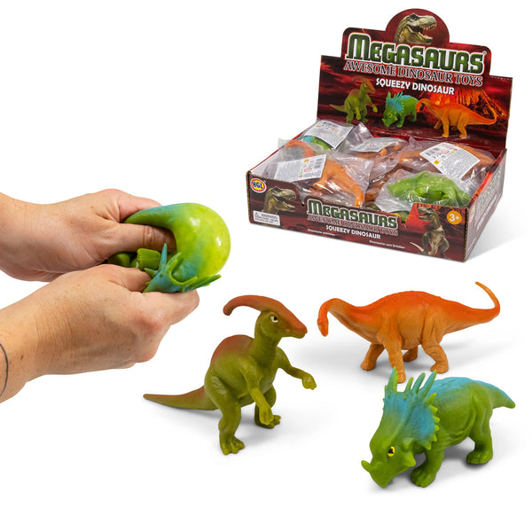 DINOSAURES À BOULES À PRESSER