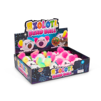 BALLE EN PELUCHE AXOLOTL