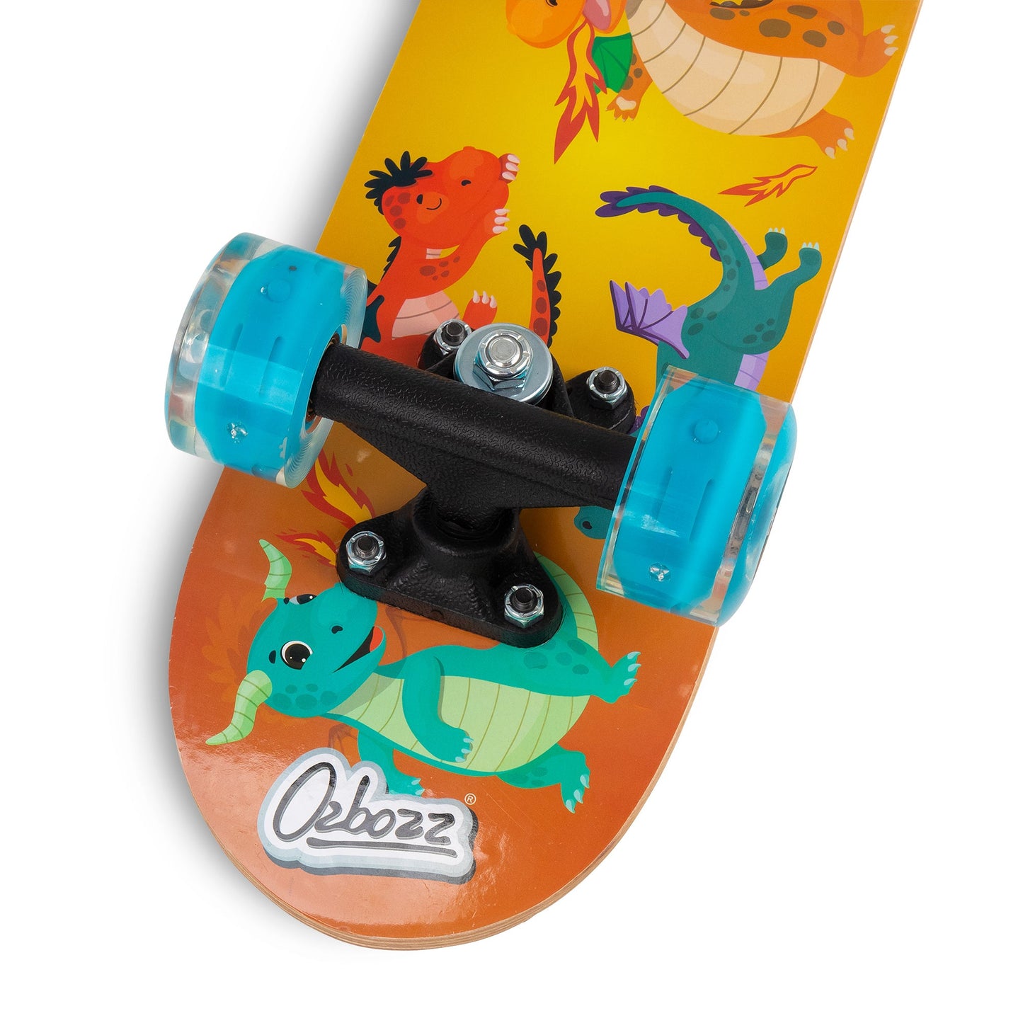 DRAGON SKATEBOARD WITH LIGHT-UP WHEELS 17 INCHES