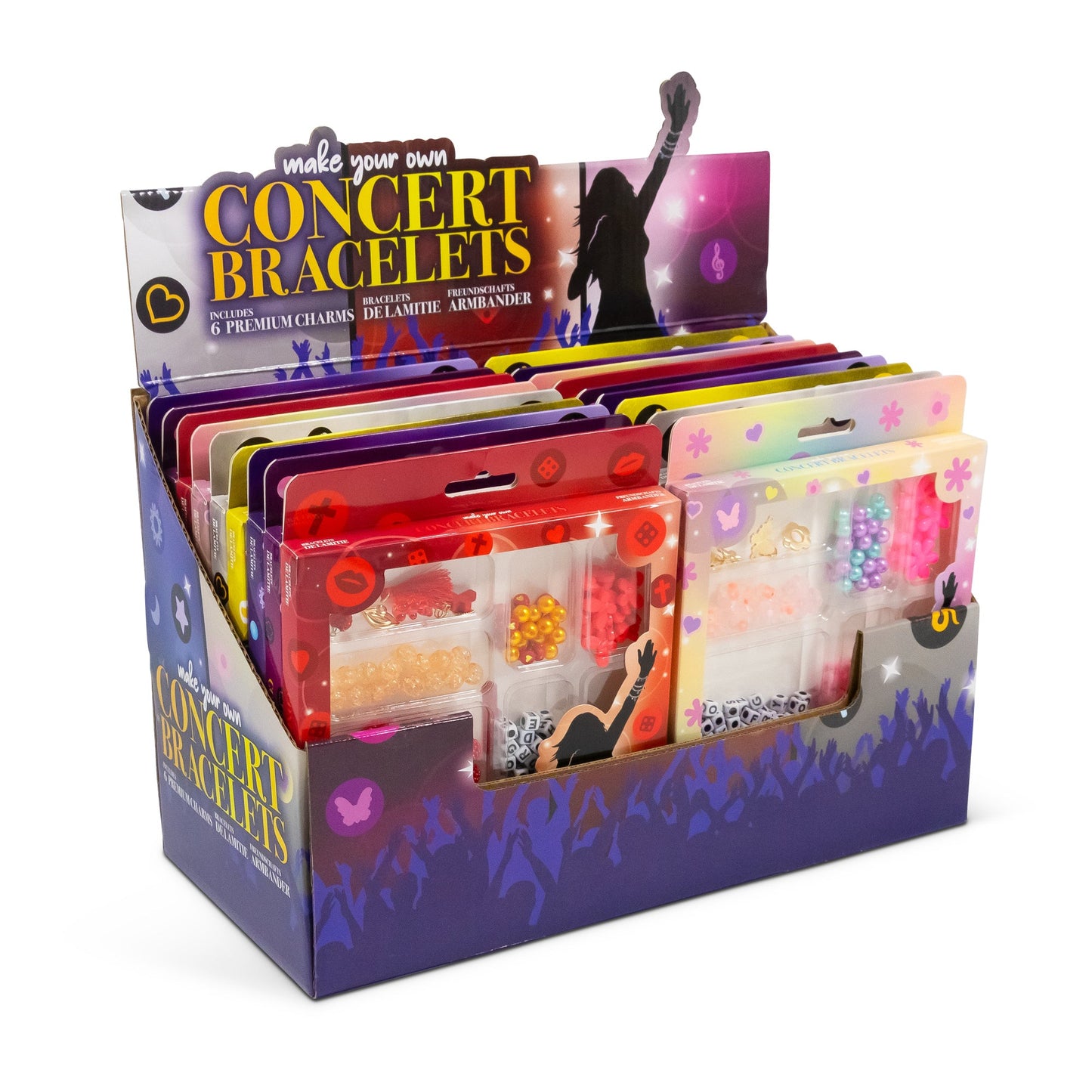 BRACELETS DE CONCERT - ASSORTIMENT MOYEN EN CDU