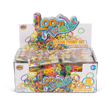 SAC LOOM TWISTER AVEC CROCHET