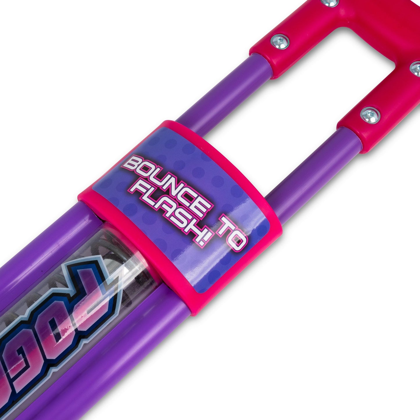 POGO STICK GO LIGHT UP ROSE 89CM