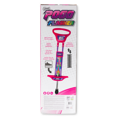 POGO STICK GO LIGHT UP ROSE 89CM