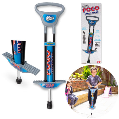 POGO STICK BLACK SILVER 89CM