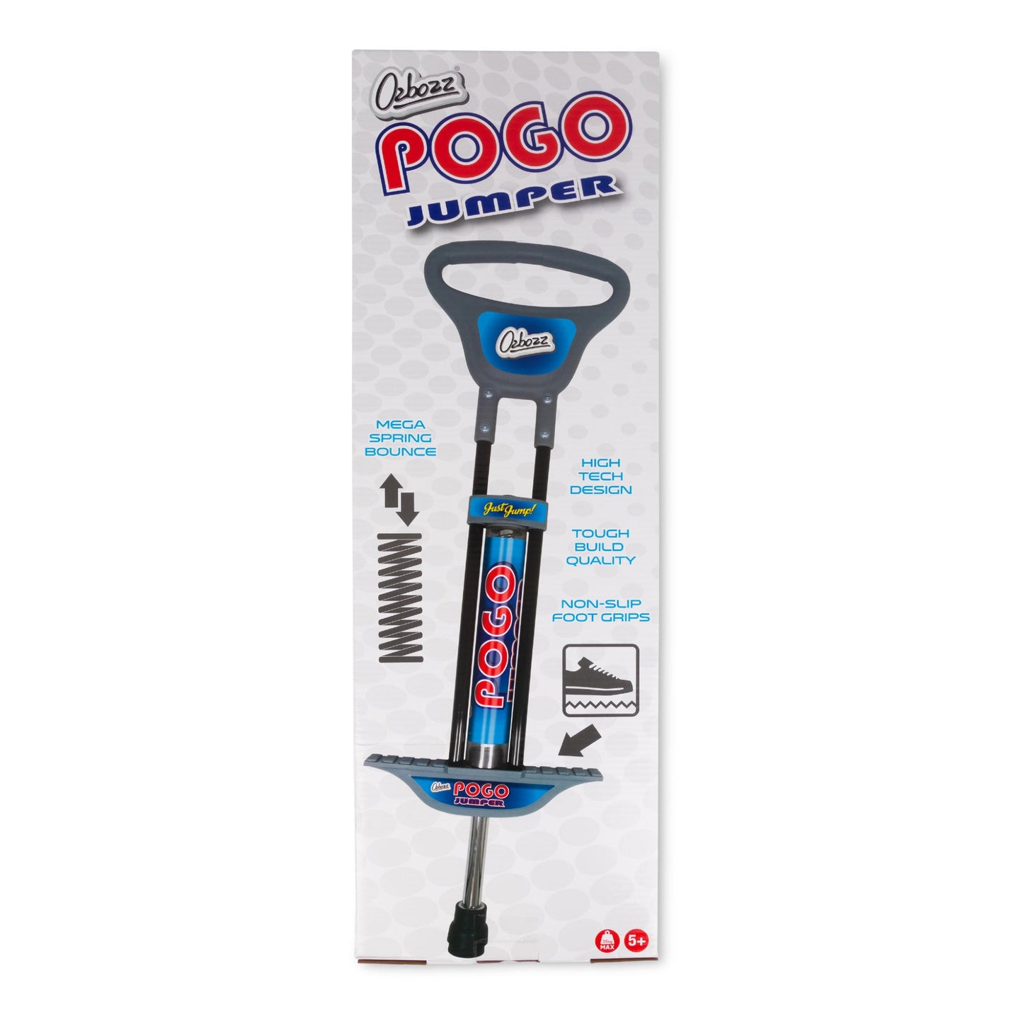 POGO STICK BLACK SILVER 89CM