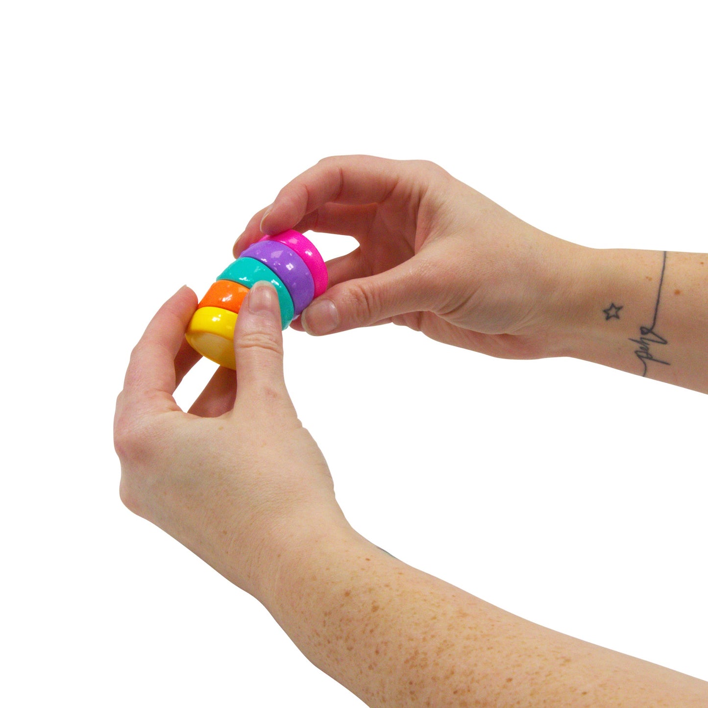 TWIST N TURN FIDGET ARC-EN-CIEL