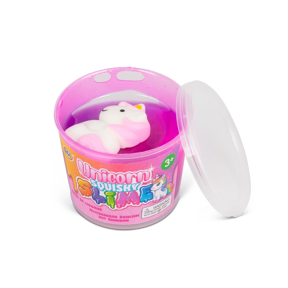 Slime spongieux en forme de licorne