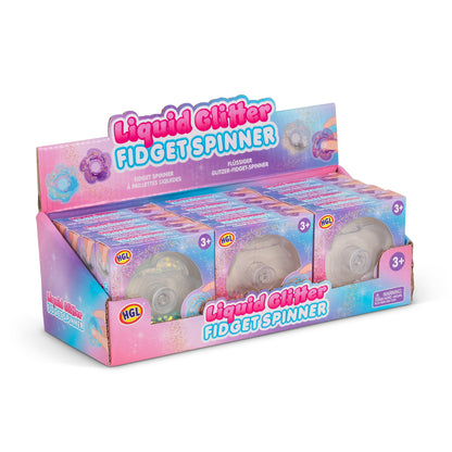 FIDGET SPINNER À PAILLETTES LIQUIDES