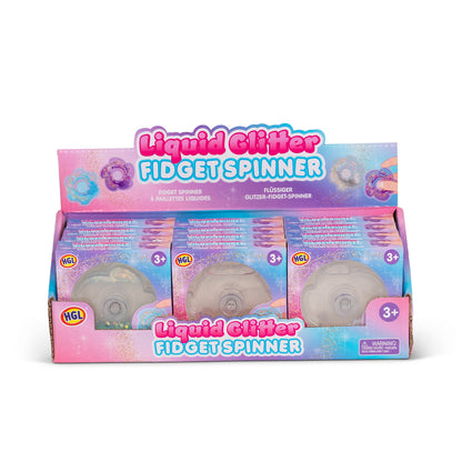 FIDGET SPINNER À PAILLETTES LIQUIDES