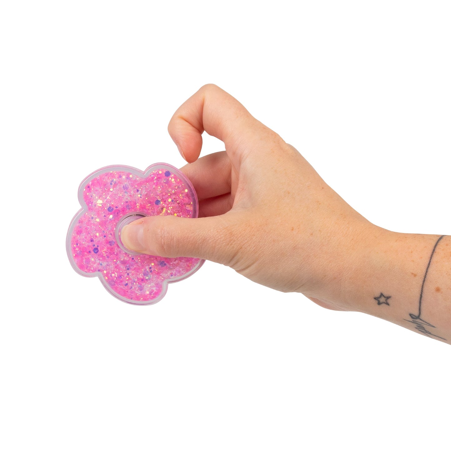 FIDGET SPINNER À PAILLETTES LIQUIDES