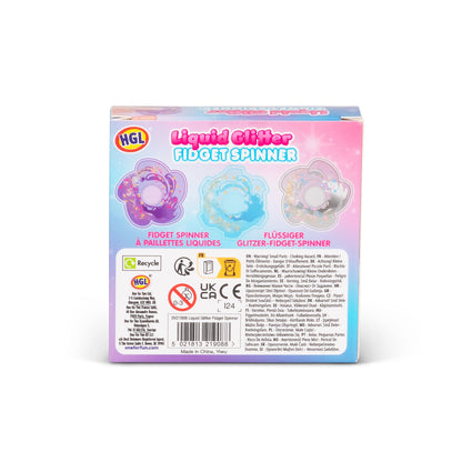FIDGET SPINNER À PAILLETTES LIQUIDES