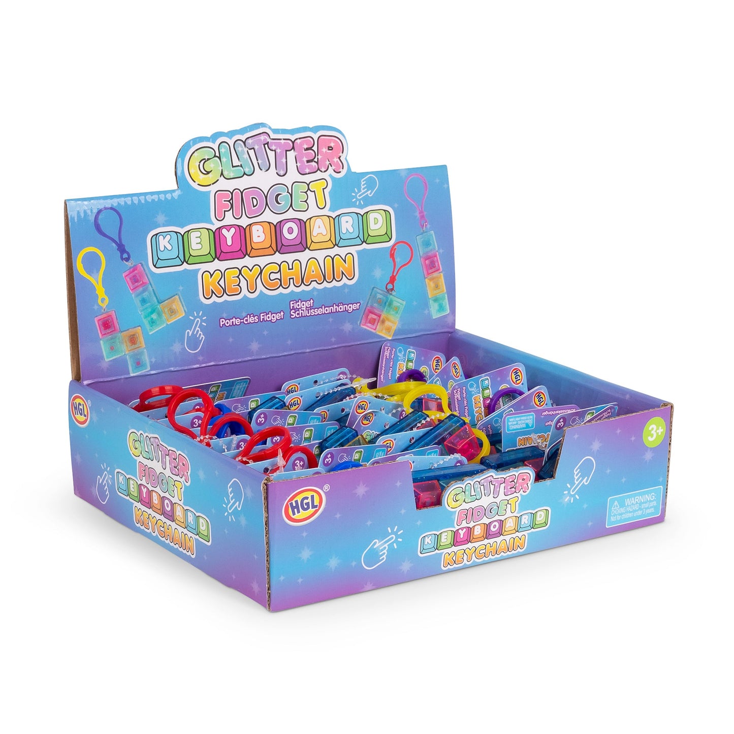 PORTE-CLÉS À PAILLETTES