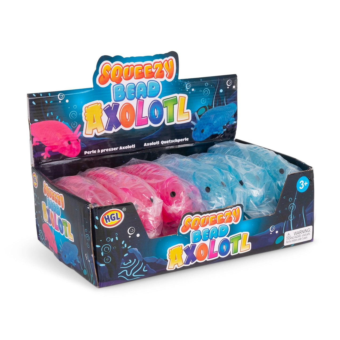 AXOLOTL À PERLES COMPRIMABLES