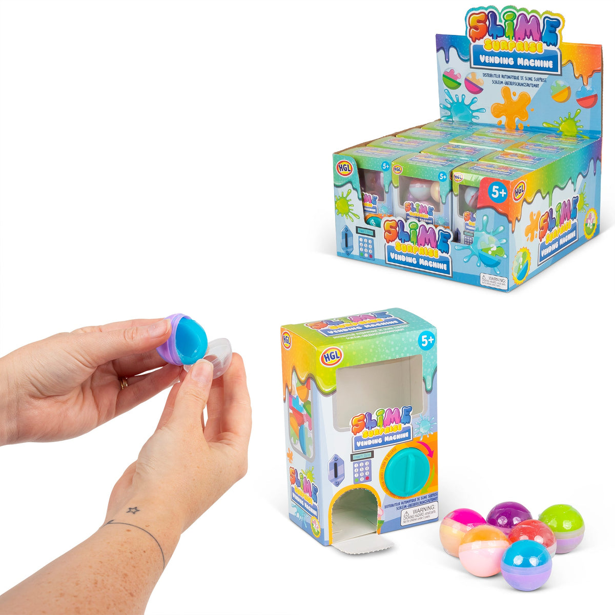 MINI DISTRIBUTEUR AUTOMATIQUE DE SLIME SURPRISE