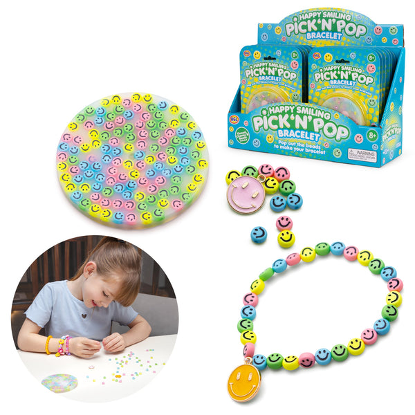 Bracelets Pick &amp; Pop Happy Smiley