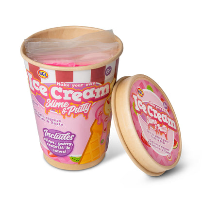 FAITES VOTRE PROPRE SLIME ET MASTIC À LA CRÈME GLACÉE