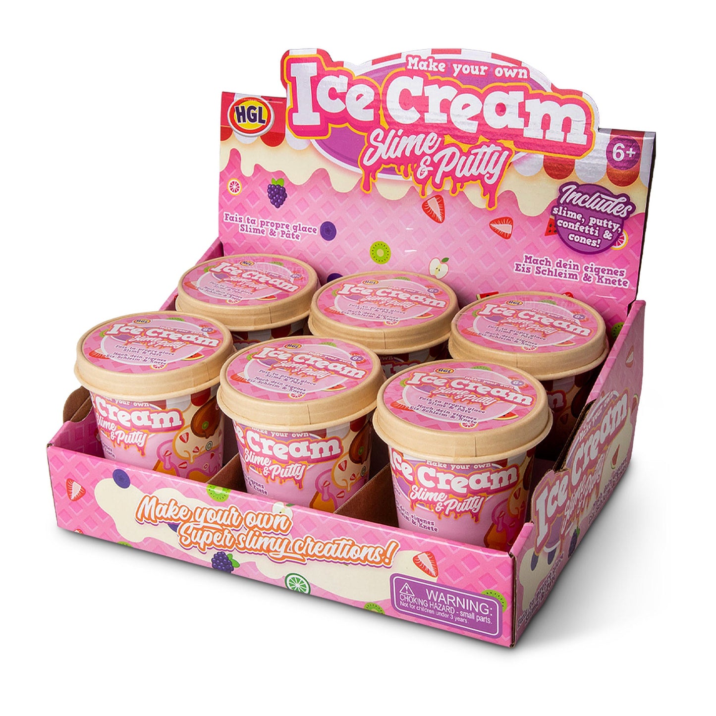 FAITES VOTRE PROPRE SLIME ET MASTIC À LA CRÈME GLACÉE
