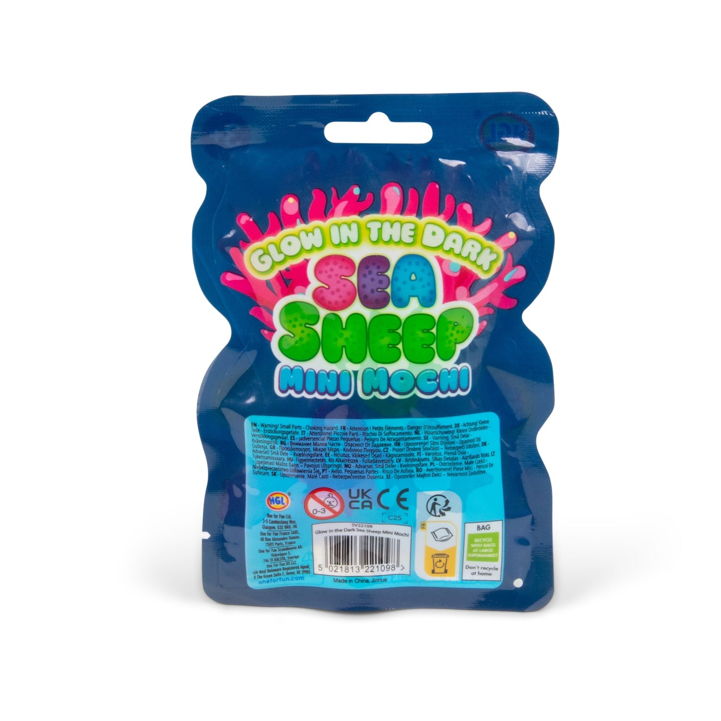 MINI GLOW-IN-THE-DARK SEA SHEEP MOCHI, 3-PACK