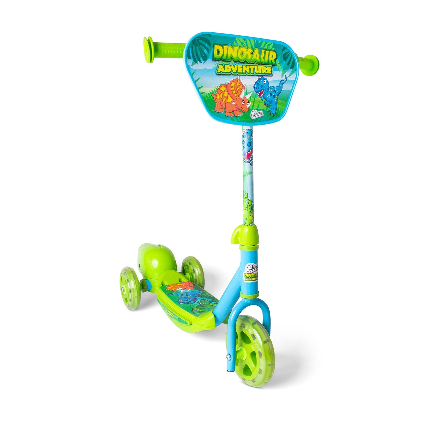 DINOSAURE À BULLES SCOOTER