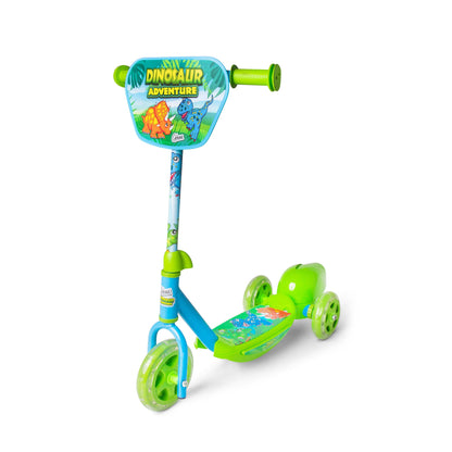 DINOSAURE À BULLES SCOOTER