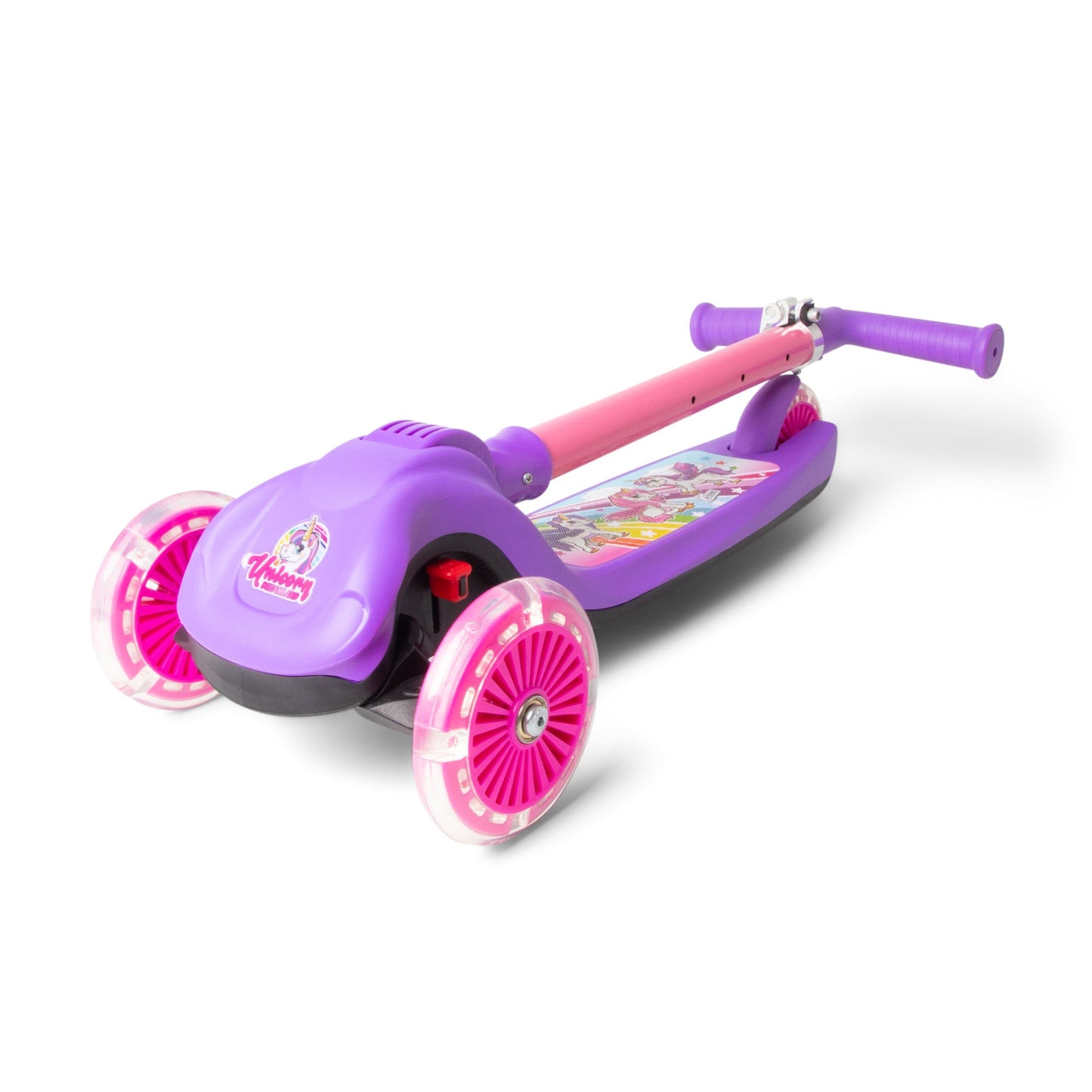 Trottinette lumineuse pliable UNICORN TRAIL TWIST