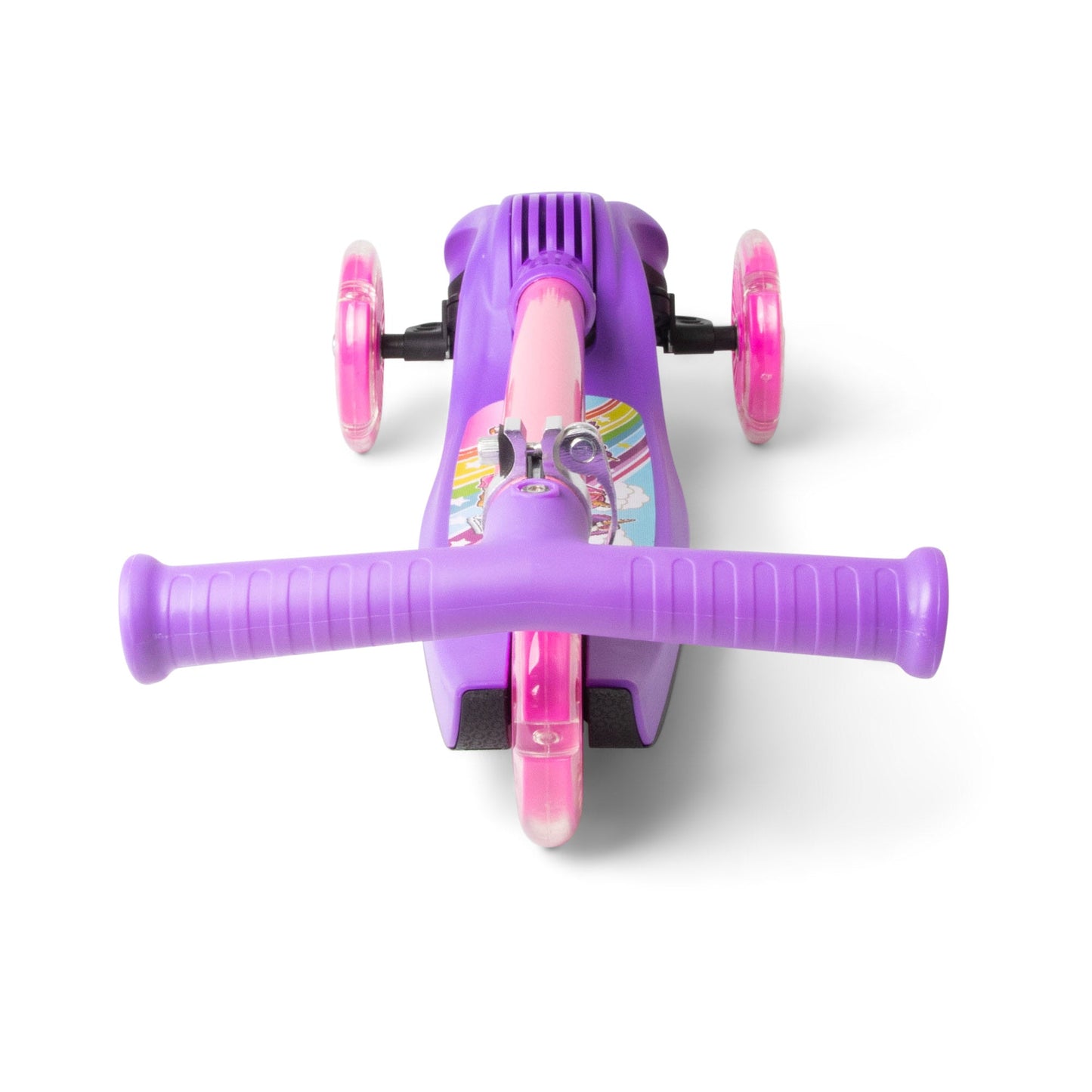 Trottinette lumineuse pliable UNICORN TRAIL TWIST
