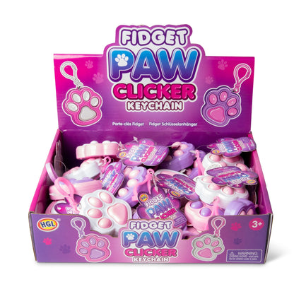 CLICKER À PATTES FIDGET