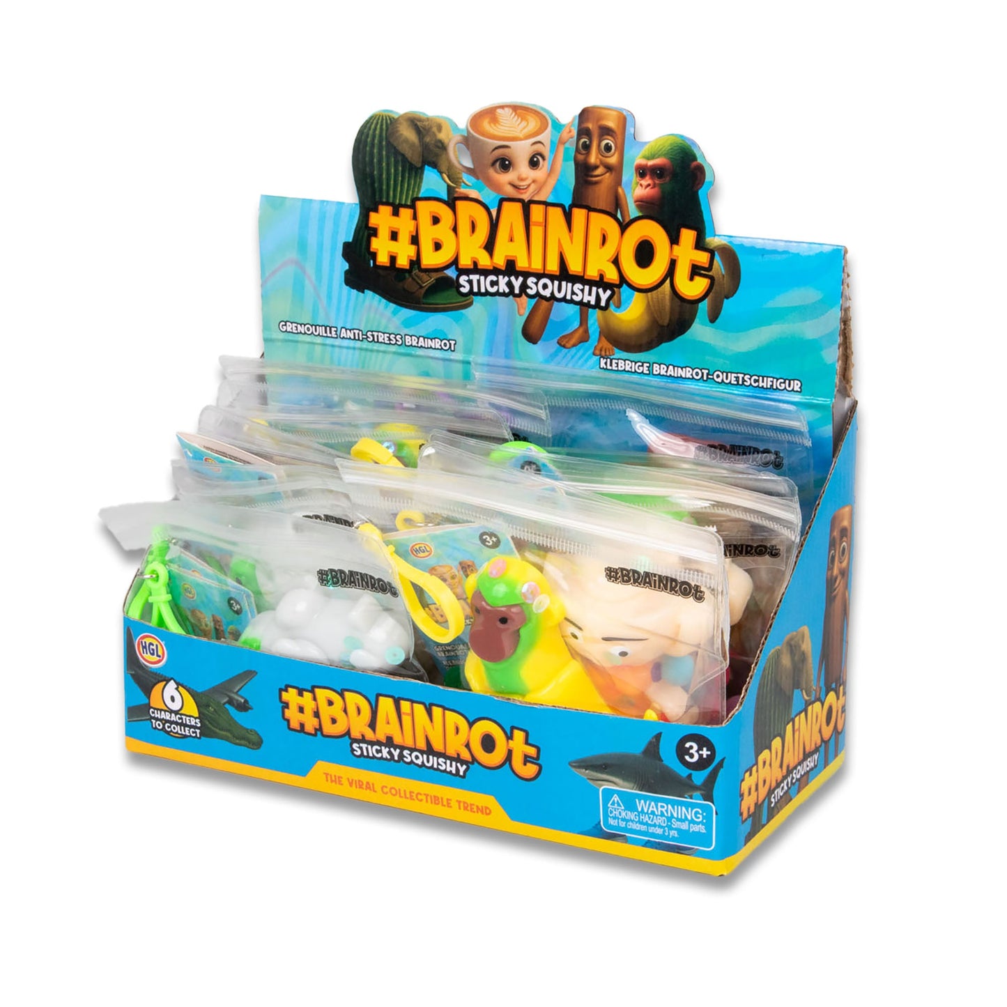 BRAINROT STICKY SQUISHY - BY AIR