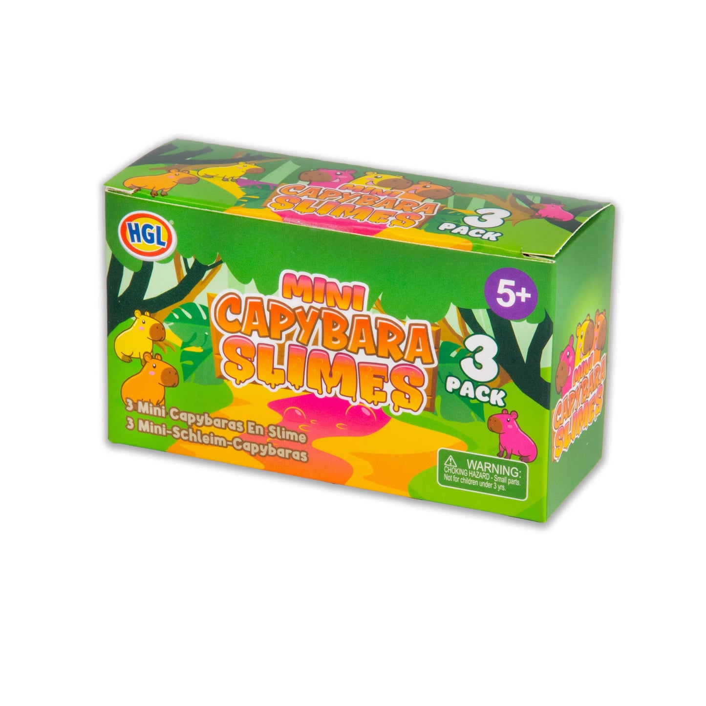 MINI CAPYBARA SLIMES 3PK