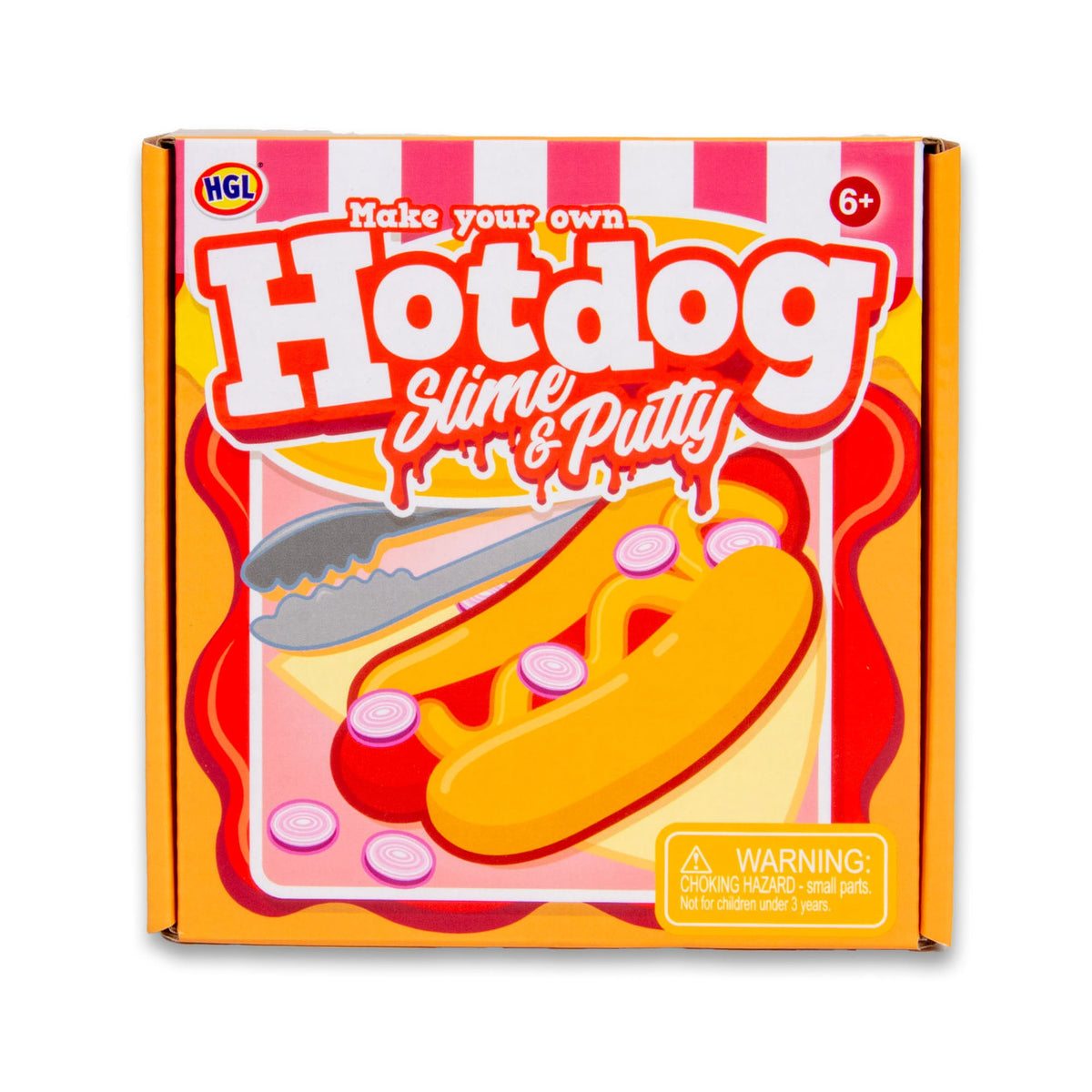 MAKE YOUR OWN HOT DOG SLIME & PUTTY